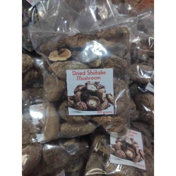 Shiitake Dried Mushroom 100g. Shopee Philippines