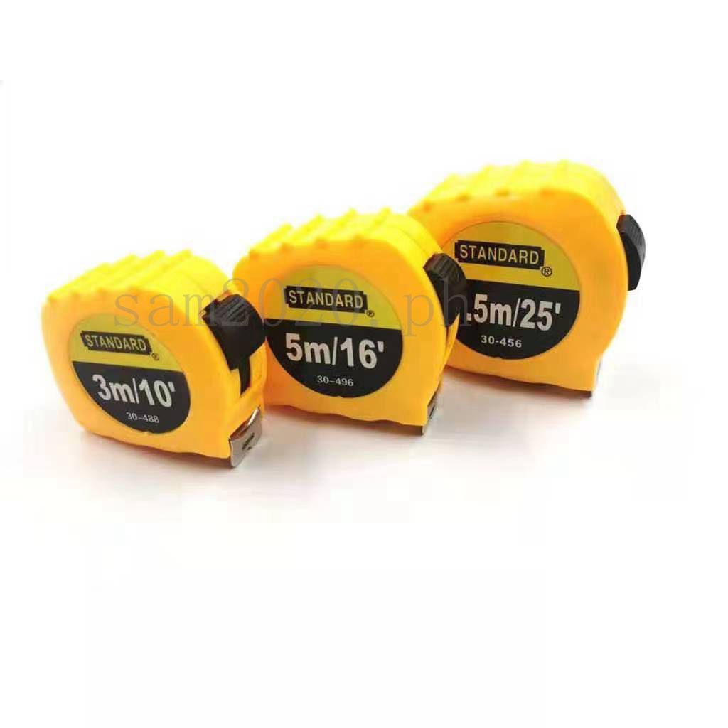 COD STANDARD 3- 5-7.5-Meter Professional Measuring Tape Measure ...