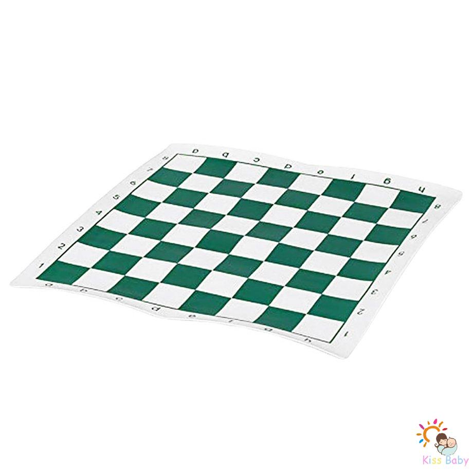 [Kiss] Chess Mat PU Leather Design 2 Colors Portable Table Game