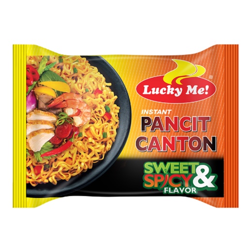 Lucky Me Pancit Canton Instant Noodles Sweet And Spicy 80g Shopee