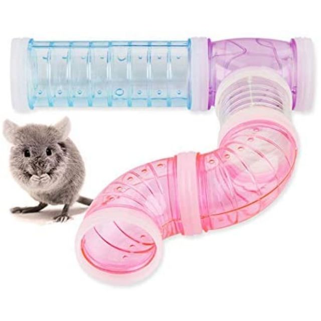 hamster cage DIY external tunnel fun track | Shopee Philippines - Diy Hamster High Wire Walk