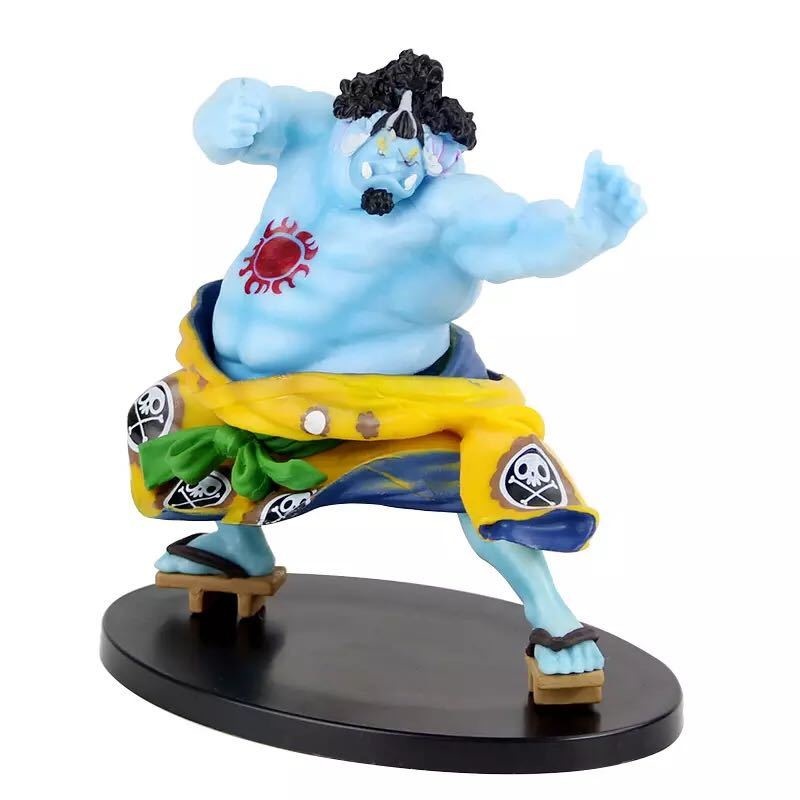 One Piece Jinbe Figure Action Figures Jin Be Merman Fighting Form Doll GK Figma PVC 15cm