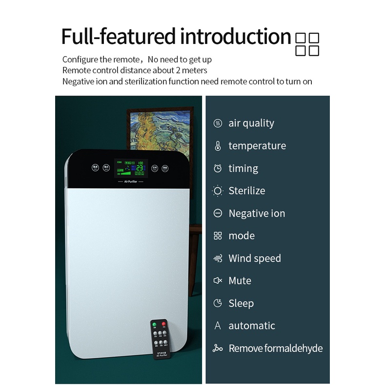 Shanben air purifier discount