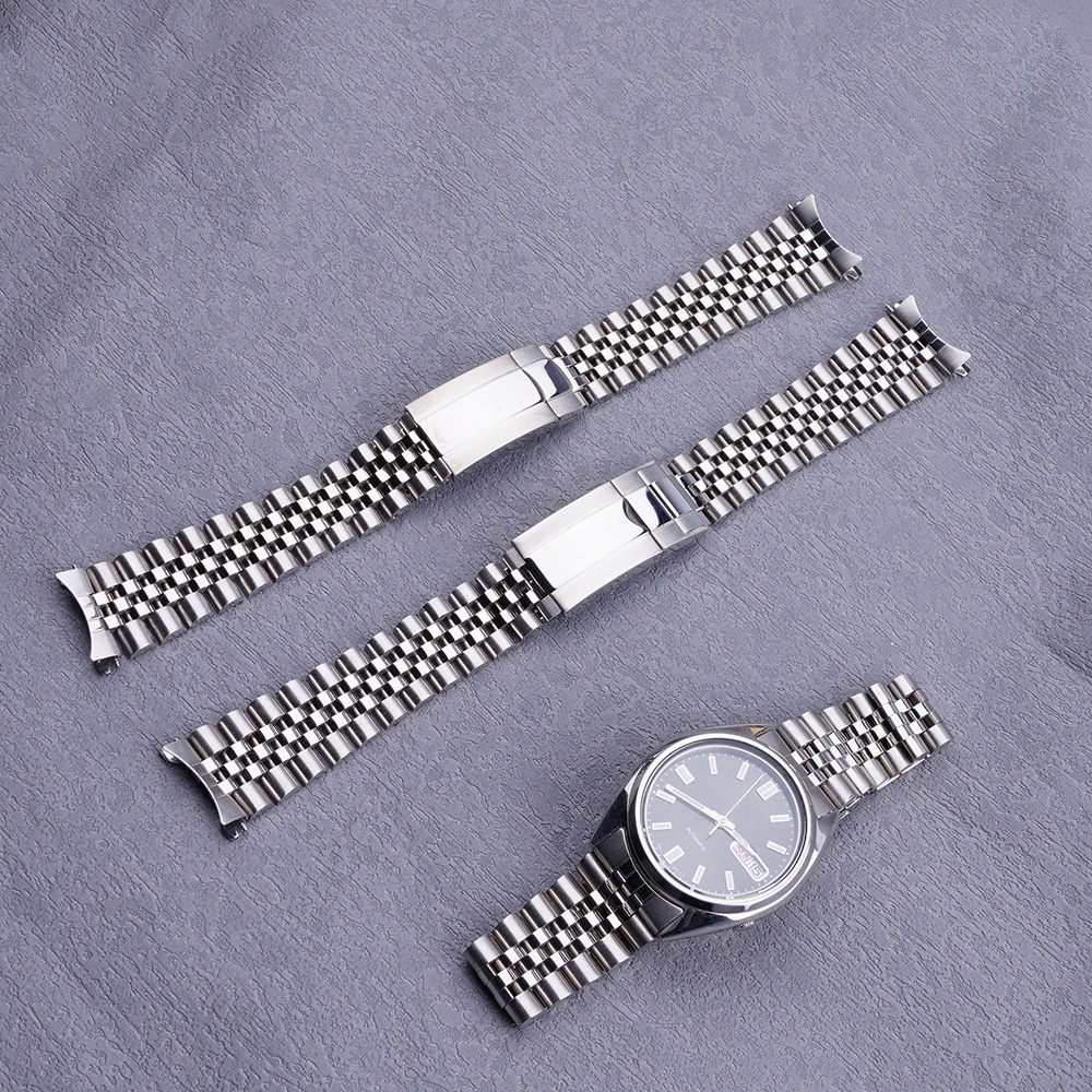 19mm jubilee shop bracelet seiko