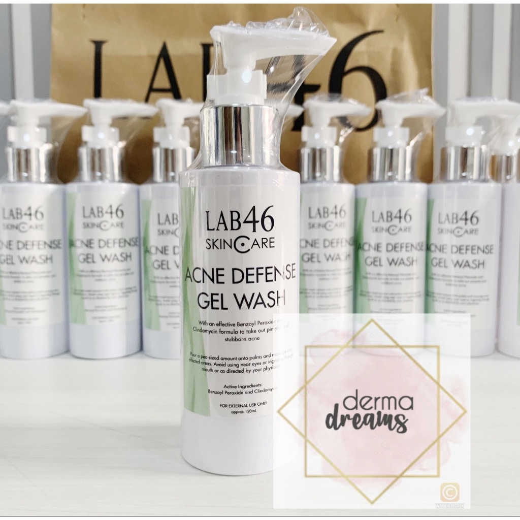 Lab 46 120mL Acne Defense Gel Wash Shopee Philippines