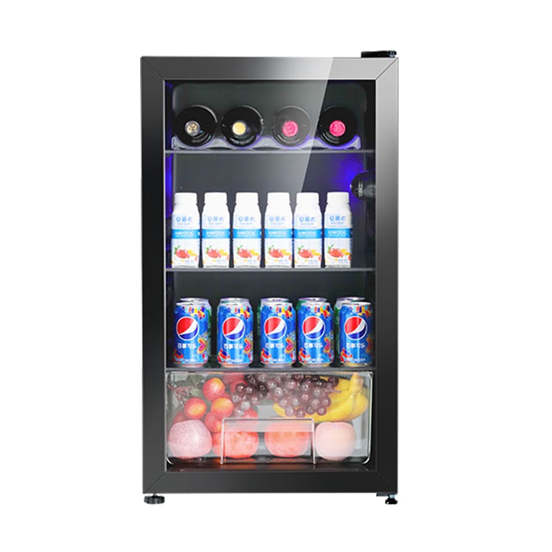 Mini Fridge Refrigerator For Room And Office Glass Defroster Refrigerator Small Refrigerators