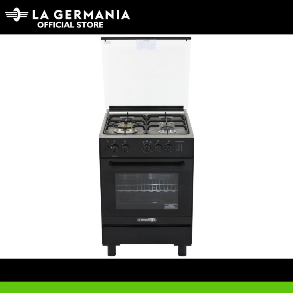 La Germania Range 60cm FS640 30B (Porcelain Enameled Black Body ...