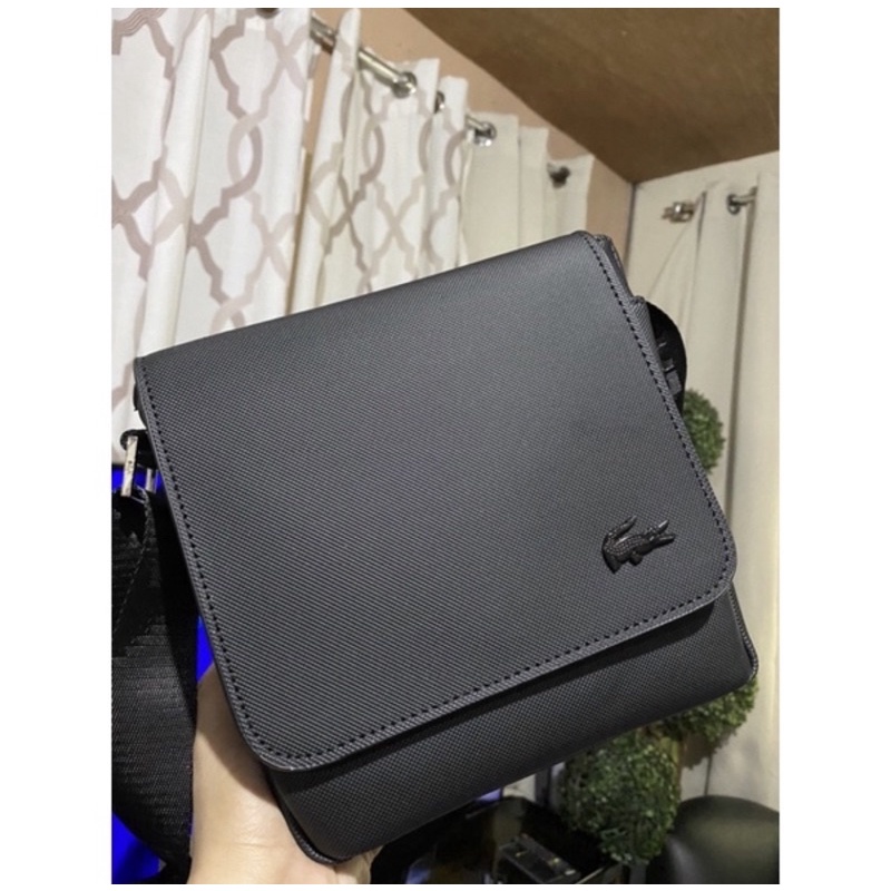 LACOSTEE MESSENGER BAG FOR MEN FREE BOX | Shopee Philippines
