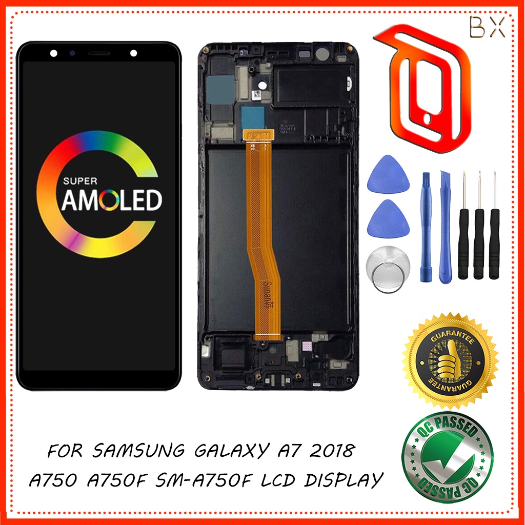 For Samsung Galaxy A7 2018 A750F/DS Display LCD Touch Screen Digitizer  Assembly