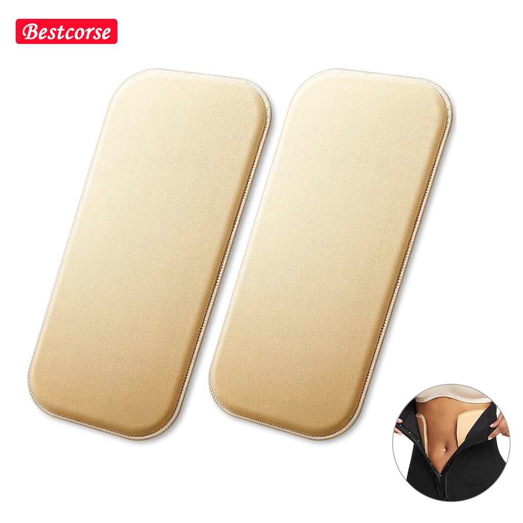 Bestcorse Original 2 Pcs Lipo Side Foam Post Surgery Binder Sheet Bbl Supplies Liposuction Pads