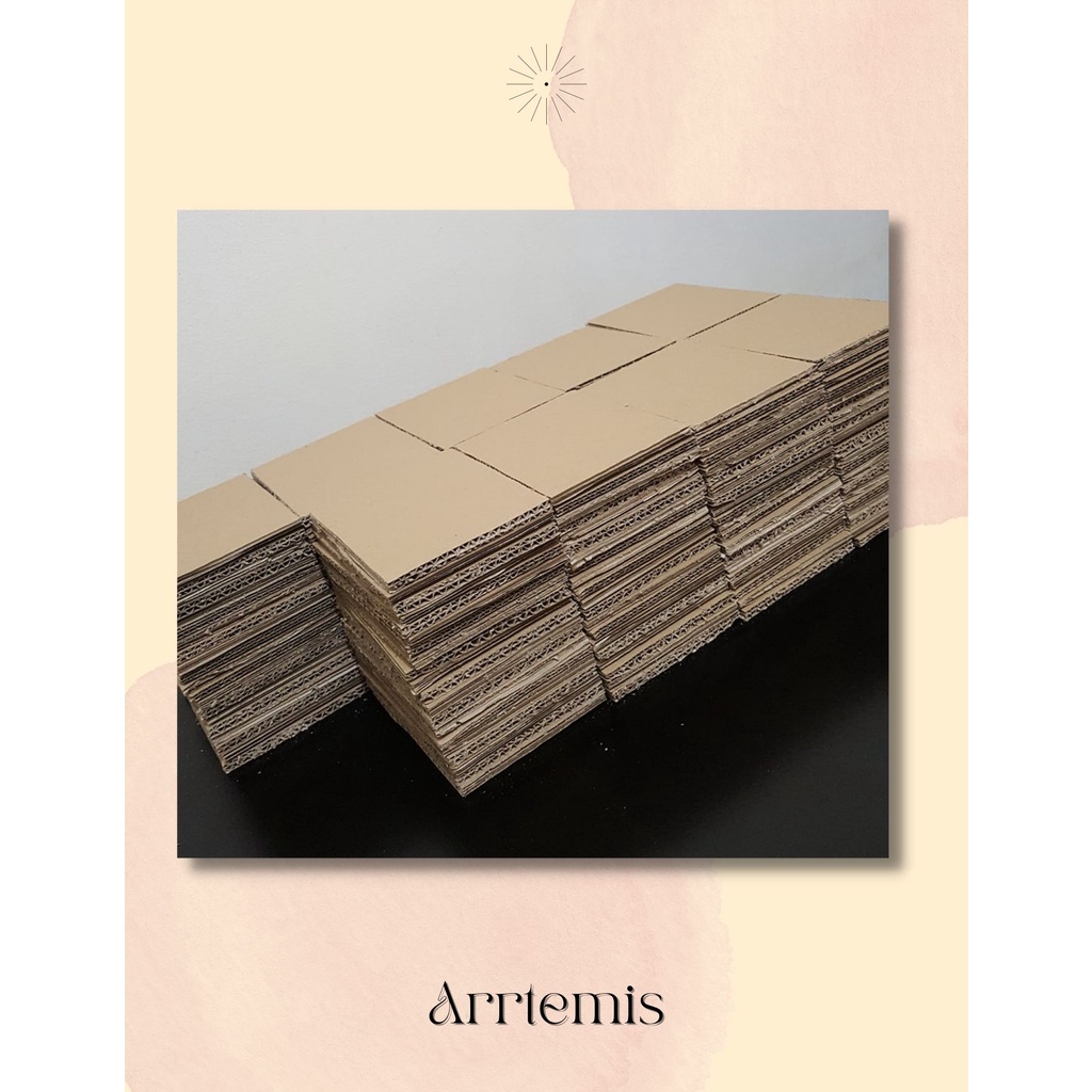 (ONHAND) Precut Cardboard / Carton For Photocard Packaging (10pcs per