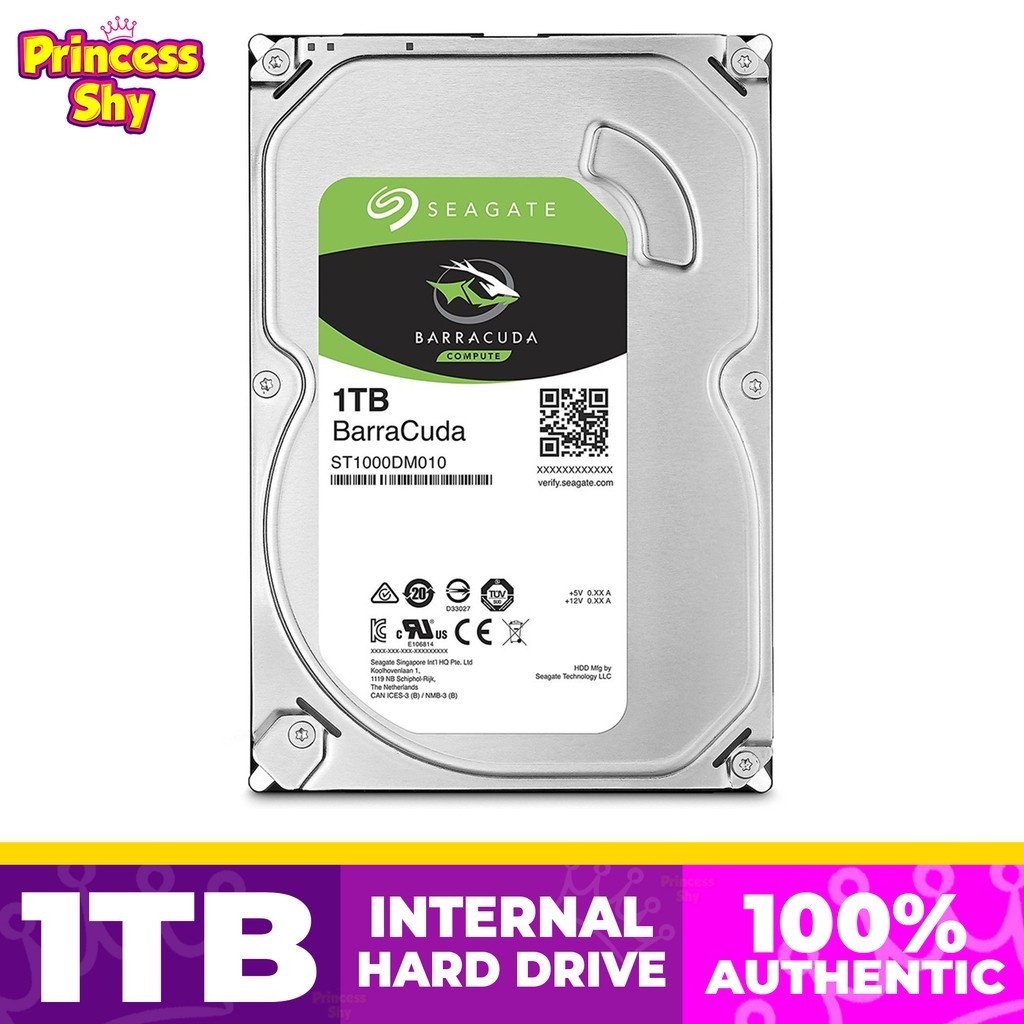 Seagate Barracuda 1TB SATA Internal Hard Disk Drive Shopee