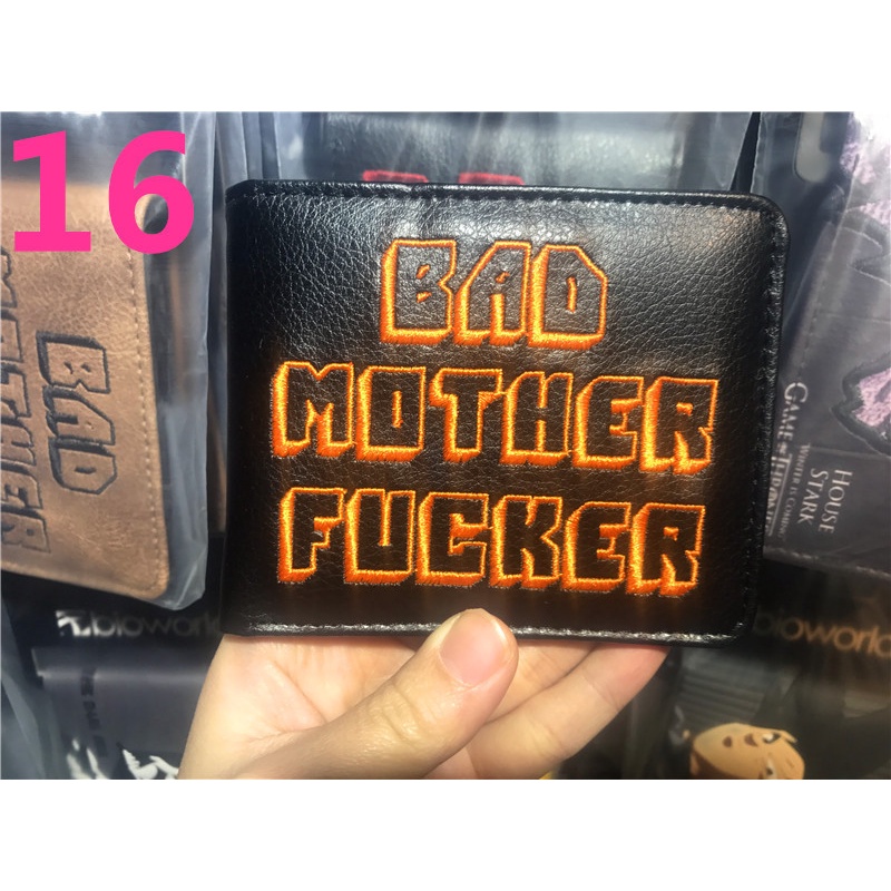 Long Wallet Low Vulgar Novel bad motherfucker Coin Purse Student Men