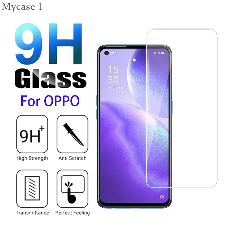 Tempered glass for OPPO Reno 11F 8 8T 8Z 7Z 7 6 6Z 5 4 3 Pro 2Z 2F 10X ...