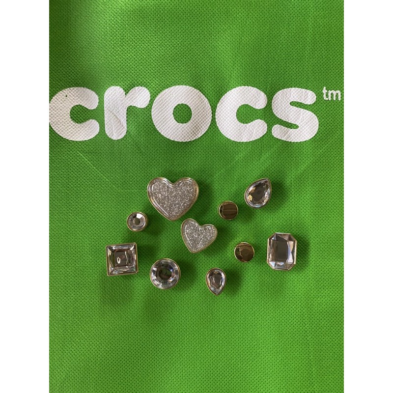 Crocs Gem/Crystal Jibbitz! Shopee Philippines
