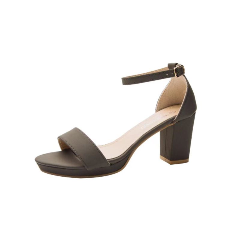 Mkc High Heel 3inches matte Sandals 901-1 (Less one size) | Shopee ...
