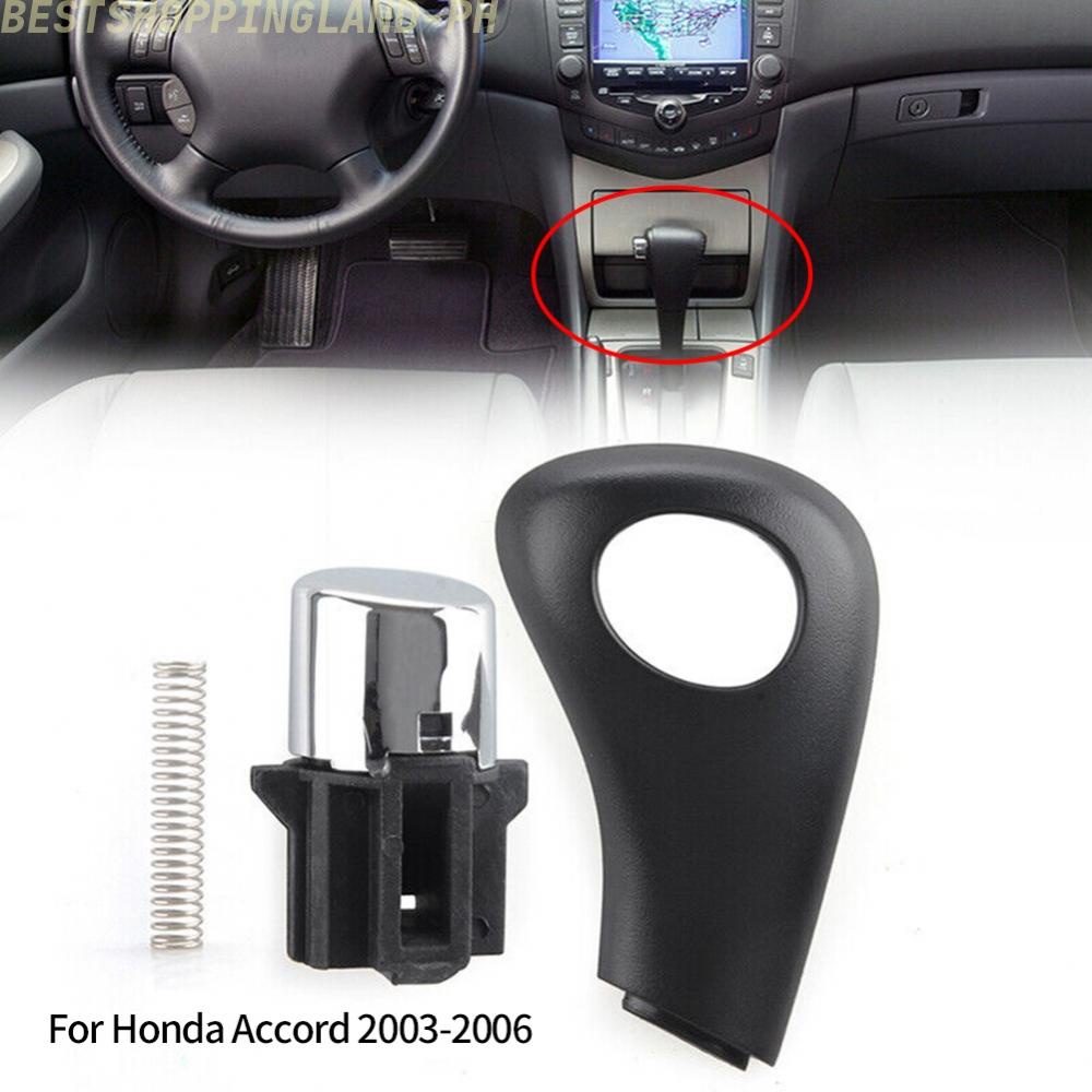 AUTOMATIC GEAR HANDLE SHIFT KNOB PUSH BUTTON For HONDA-ACCORD SHIFTER