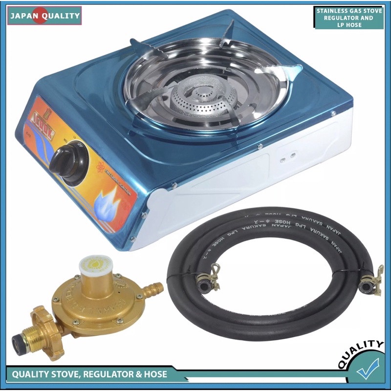 Propane Gas Stove 1 Burner Gas Stovewith Adjustable Regulator and