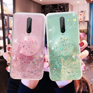 For Redmi 10C Funda Rainbow Heart Vintage Flowers Leaves Phone Case Soft  Silicone Bumper Protective Cover