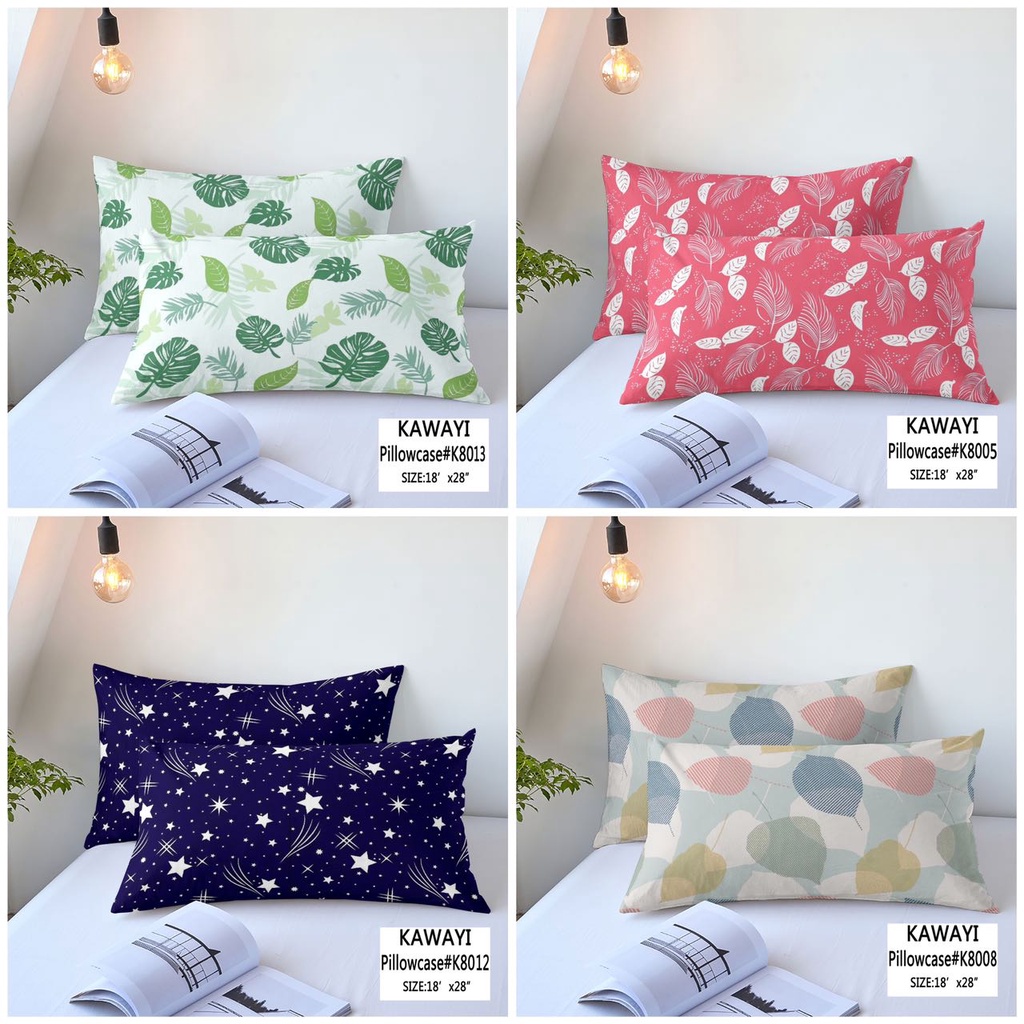 Homelife Standard Size Pillow case Punda Poly cotton 18 28inch Large size 1pc Shopee Philippines
