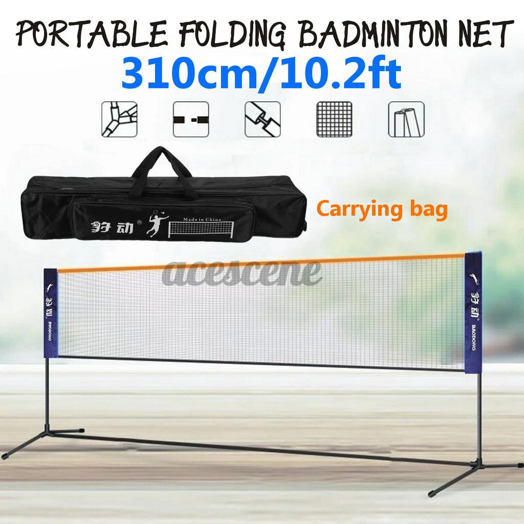 New Design Multi-functional Outdoor Folding Badminton Volleyball Tennis Net Frame Beach Sports VzGm Shopee Philippines