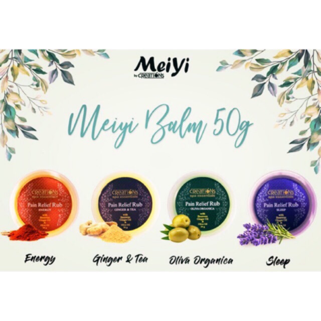 Meiyi and Creations Spa Essentials Pain Relief Rub