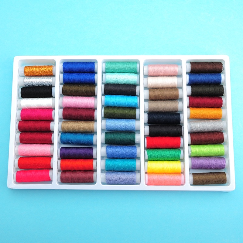 Hand sewing thread 402 color thread DIY small axis household sewing ...