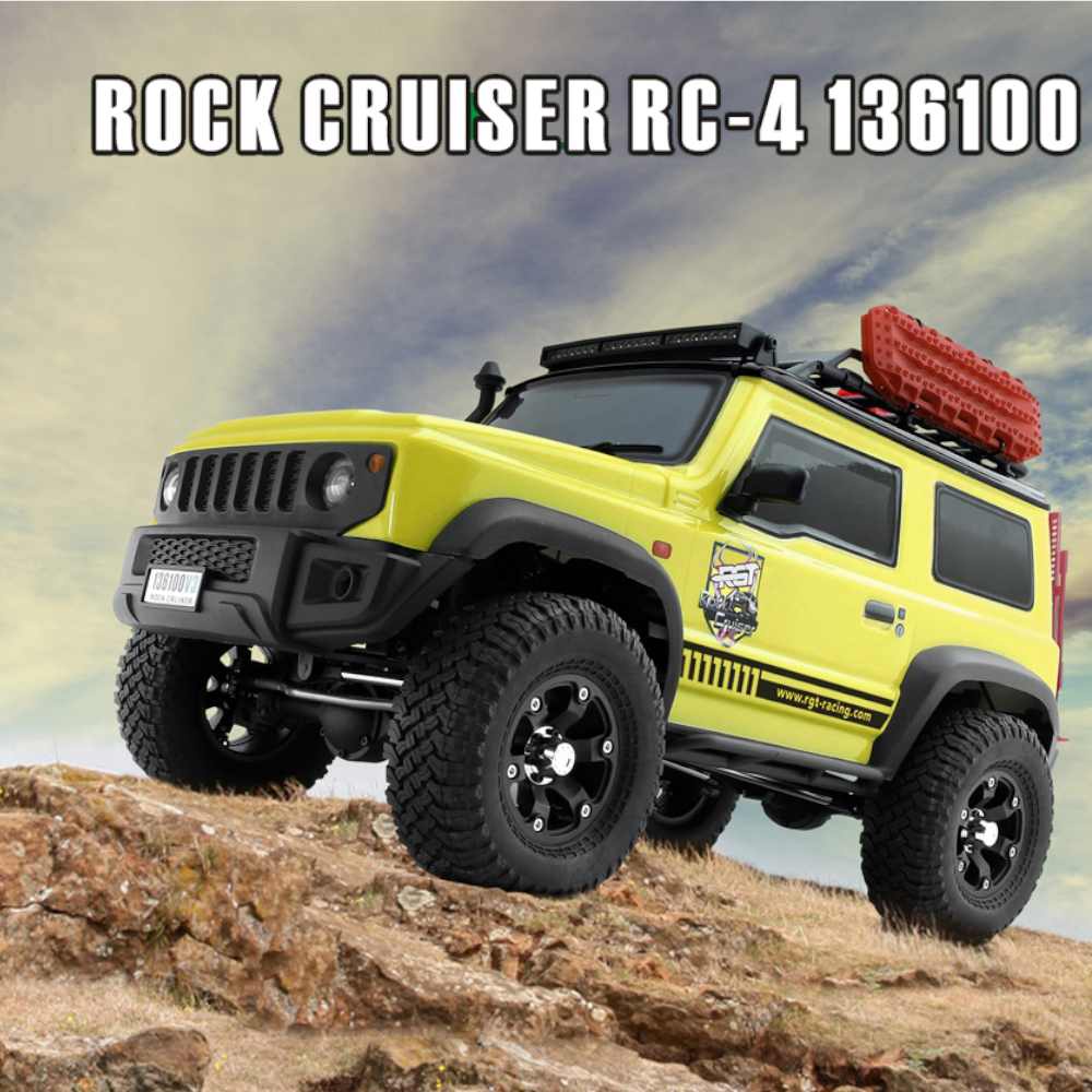 RGT 136100 V3 Rock Cruiser 1/10 4WD 4CH 2.4G Remote Control RC Car ...