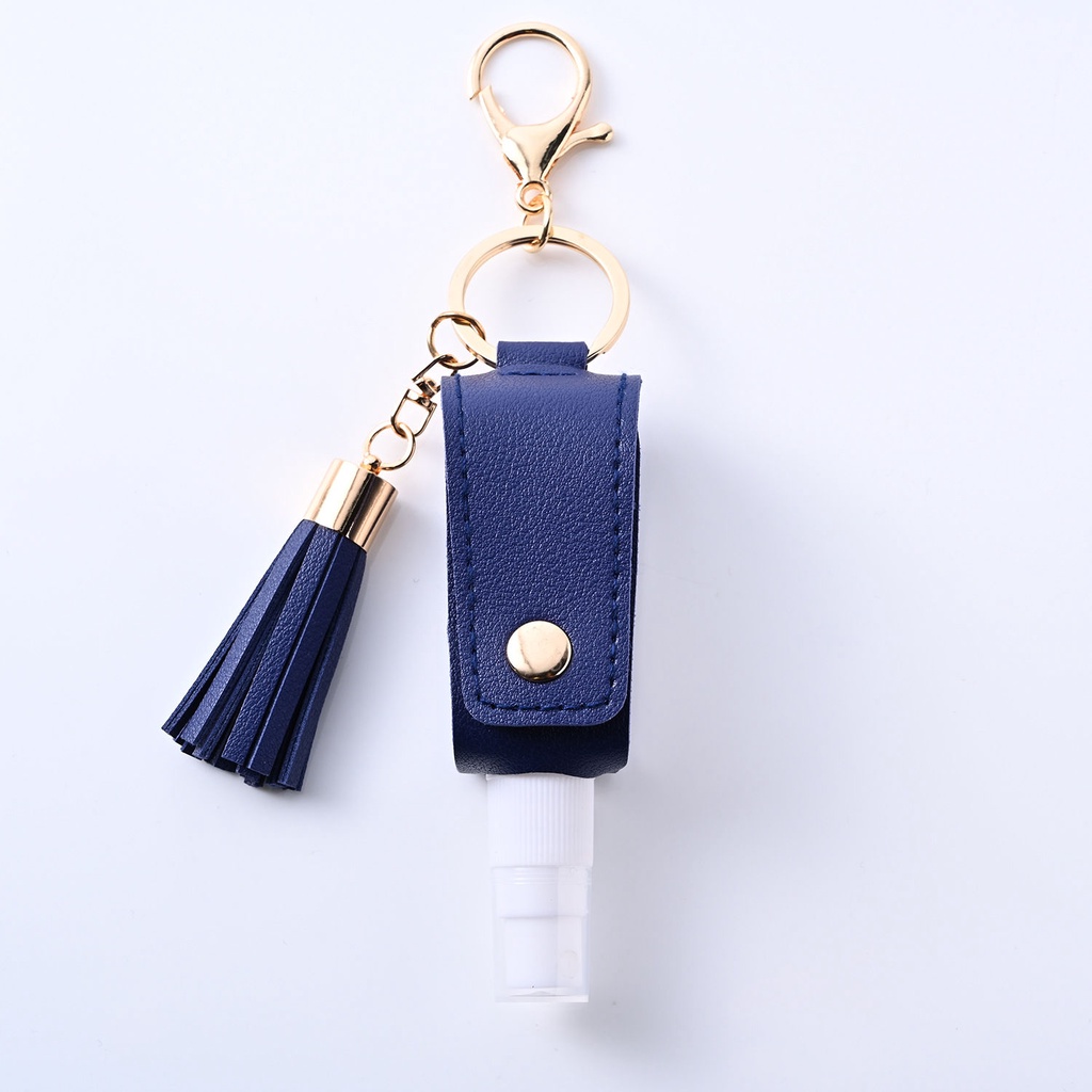 Alcohol Spray Bottle Keychain, 30ML Mini Spray Bottle Reusable Leather