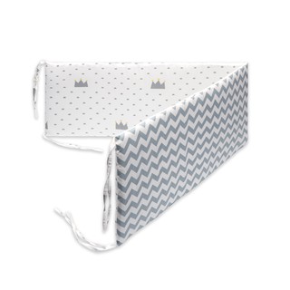 White best sale bumper pads