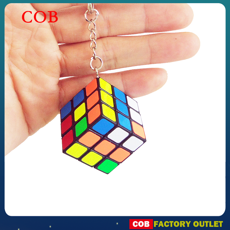 COB Mini 3rd order Keychain Magic Cube Speed Cube Puzzle Educational ...