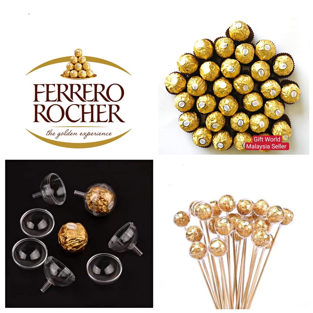 Ferrero Rocher Chocolate With Cup Holder For Bouquet / Ship From KL