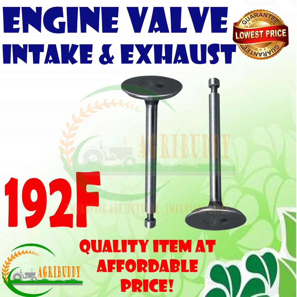 Engine Valve for 192F Air cooled Engine Intake and Exhaust Shopee