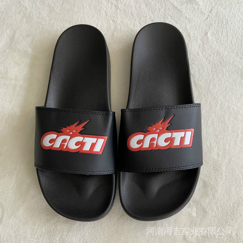 Travis SCOTT CACTI SLIDES Street Slippers Outdoor Beach Sandals 