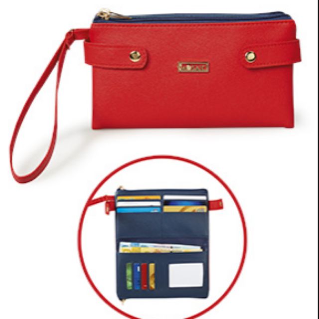 Natasha Women's Wallet with wrist strap Bria WOMENS accessories MAN MADE LEATHER Shopee