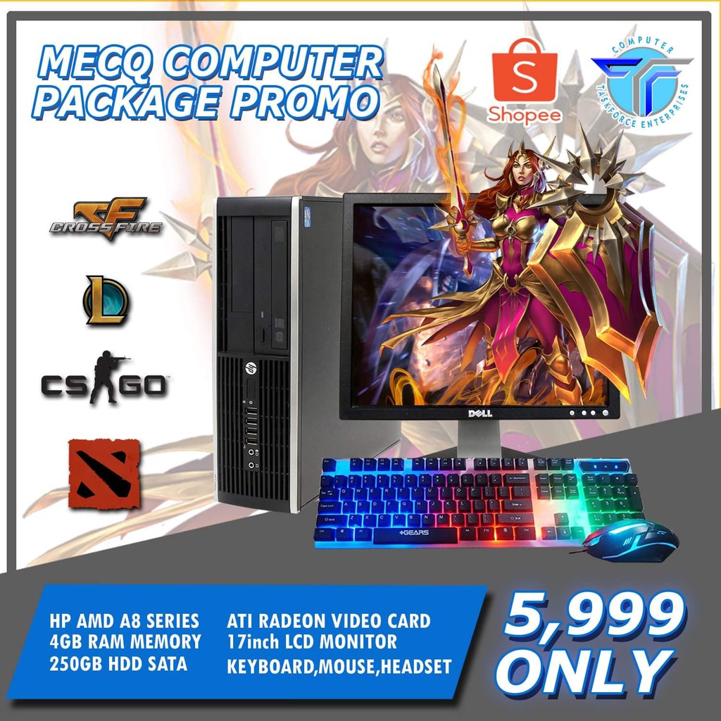 HP AMD A6 SERIES | 8GB RAM 250GB HDD | ATI RADEON BUILT IN DISPLAY | 17 ...