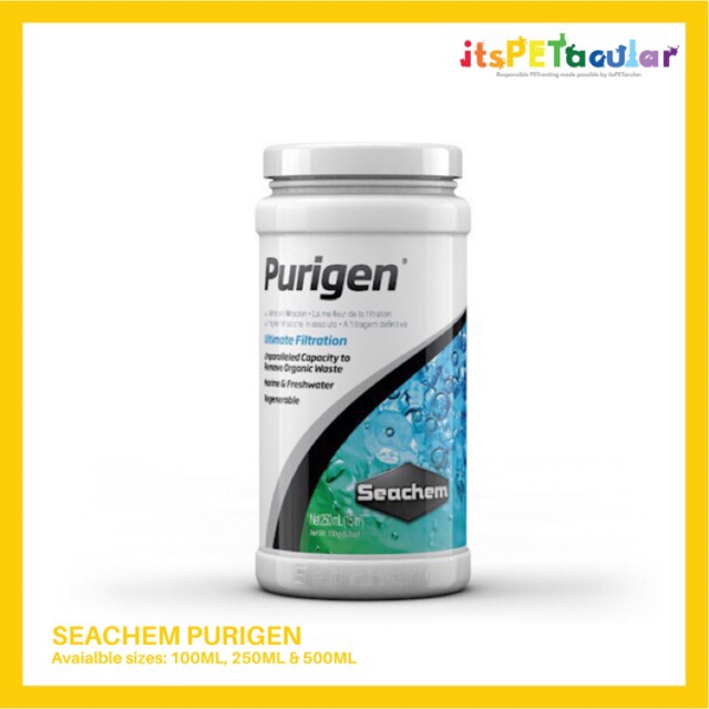 SEACHEM Purigen (100ml, 250ml or 500ml)