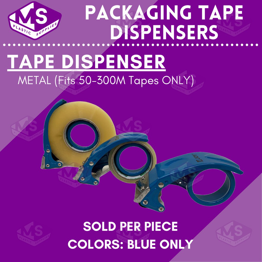 Metal Tape Cutter Dispenser Metal Tape Dispenser (Blue) Shopee
