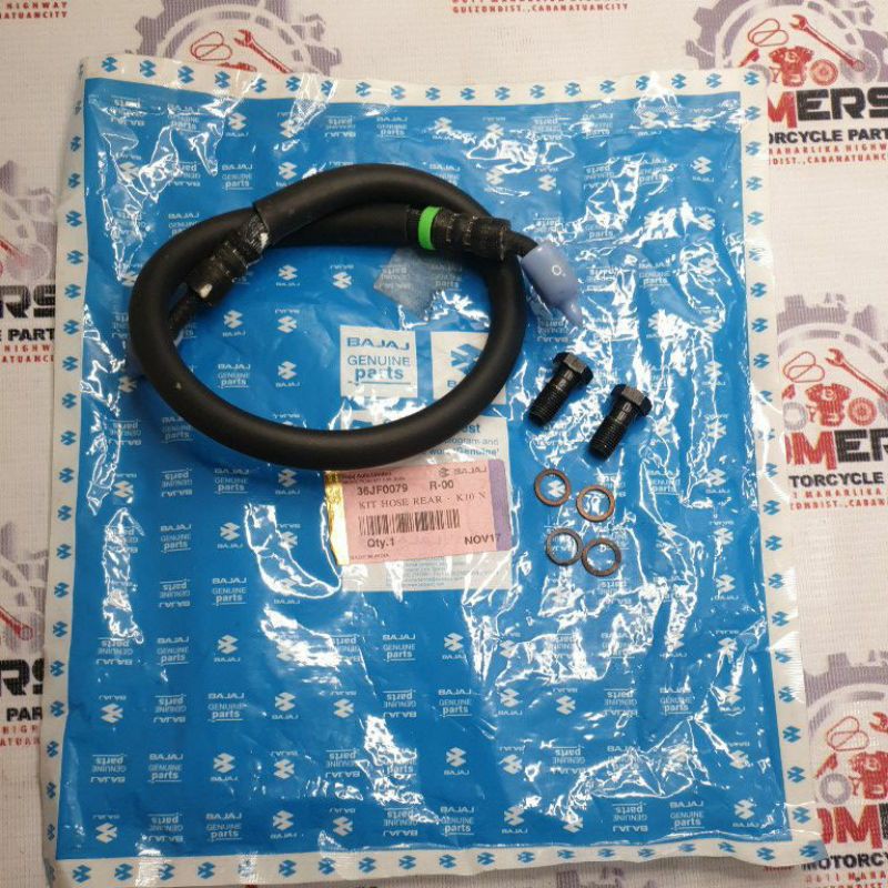 Dominar 400 BRAKE FLUID Hose Disc Rear GENUINE 36JF0079 Shopee