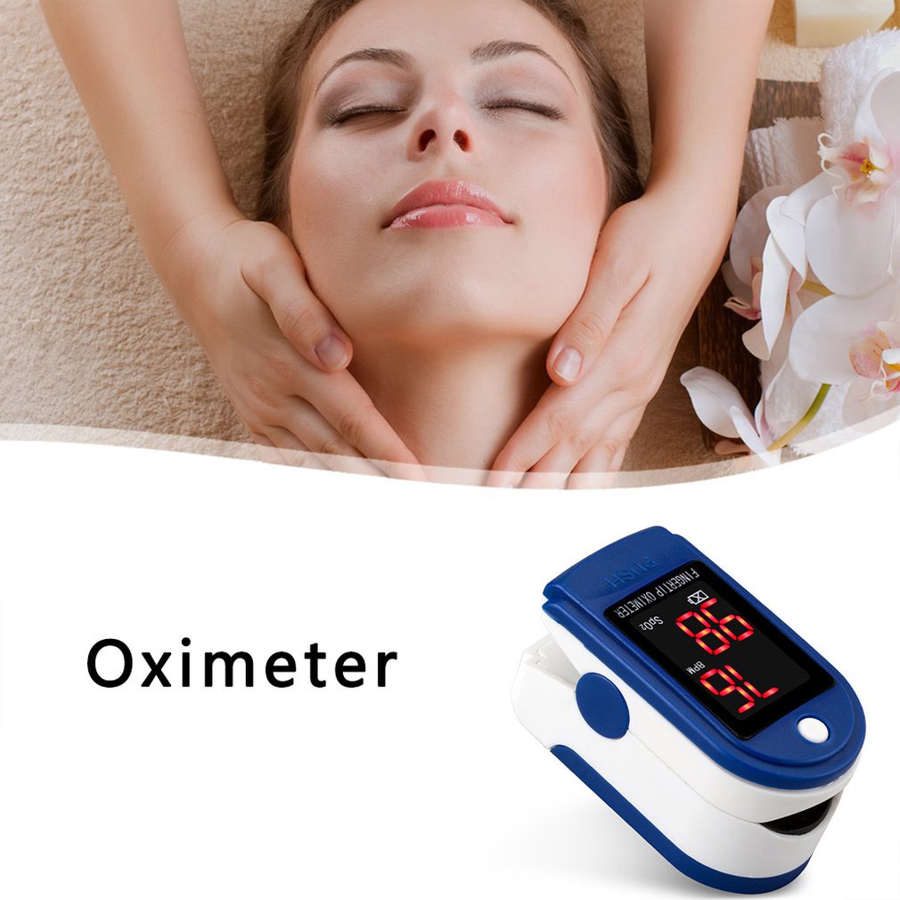 READY STOCK Portable Fingertip Pulse Oximeter OLED Pulse Oximeter