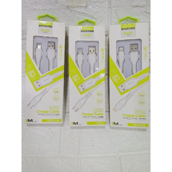 ALIBABA ALI-157 Qualcomm quick charger cable | Shopee Philippines