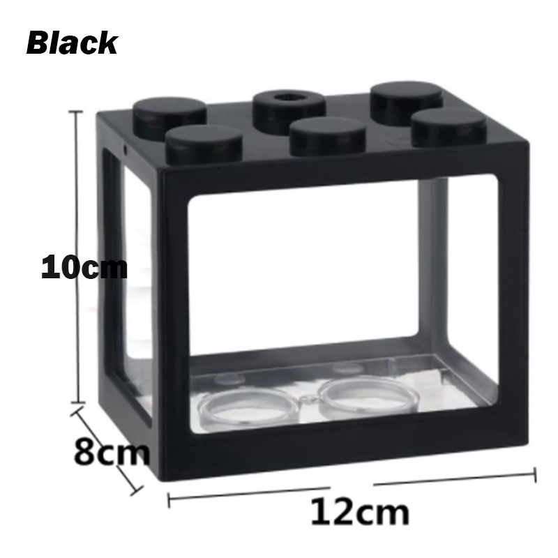 [READY STOCK]Mini Aquarium Fish Box Home with LED light and luminous ...