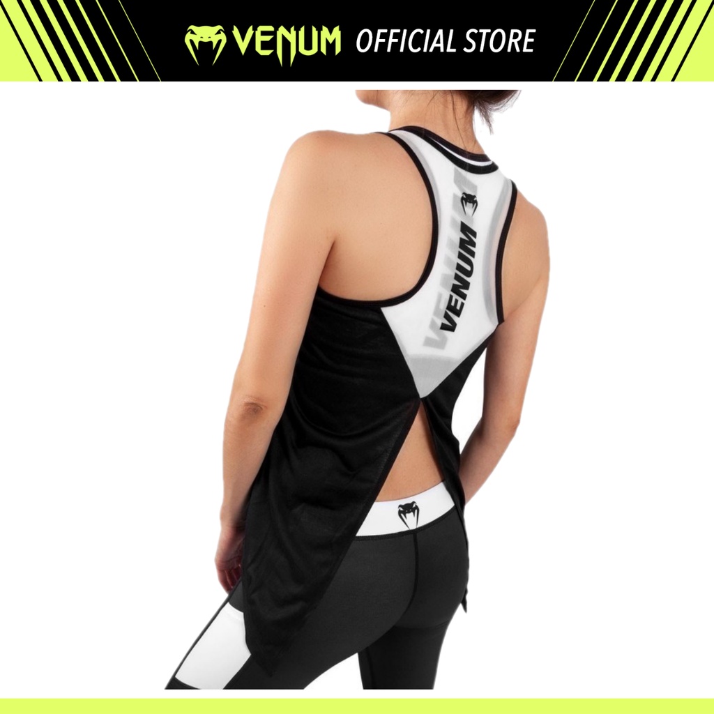 Venum Tecmo Sports Bra for women - Black/Neo Yellow