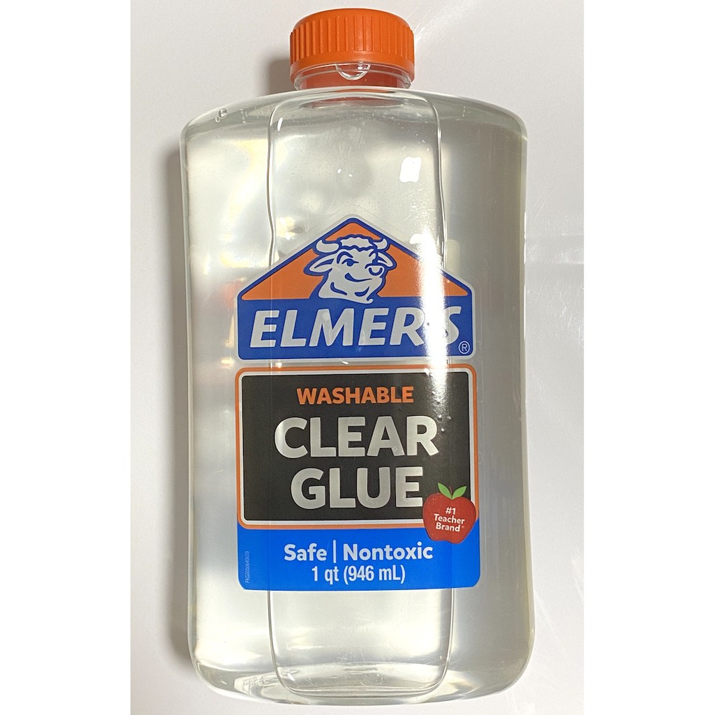 Elmer's Liquid School Washable Glue, Clear - 1 qt bottle