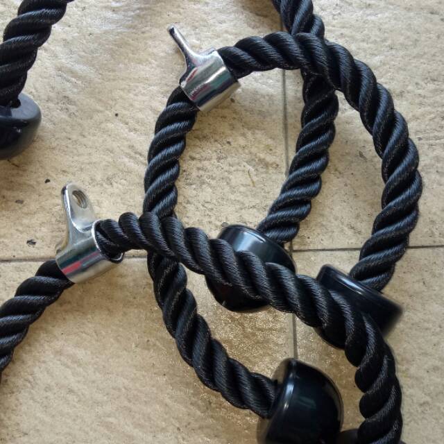 MESIN Tricep rope variations for arm muscle training for machine type ...