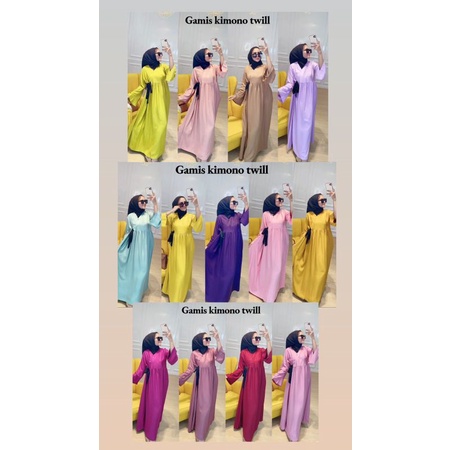 Original KIMONO TWILL RGB GAMIS//LIMITED EDITION | Shopee Philippines