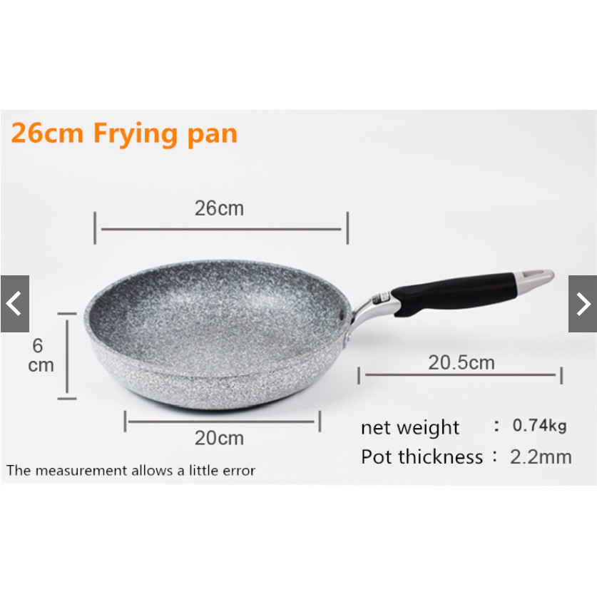 Japanese Style Maifanshi Non Stick Pan Forged Aluminum Non Stick Frying Pan Ceramic Coating 4400