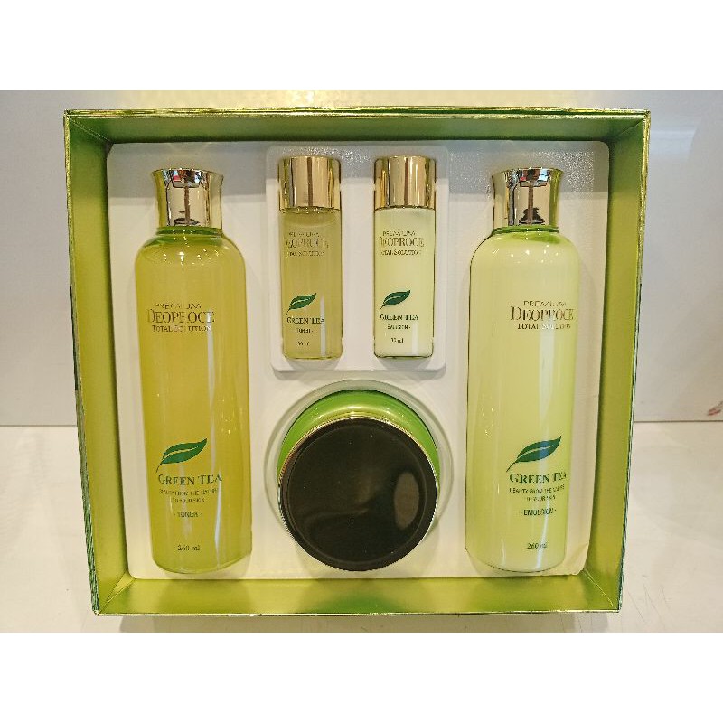 DEOPROCE TOTAL SOLUTION GREEN TEA SET Shopee Philippines