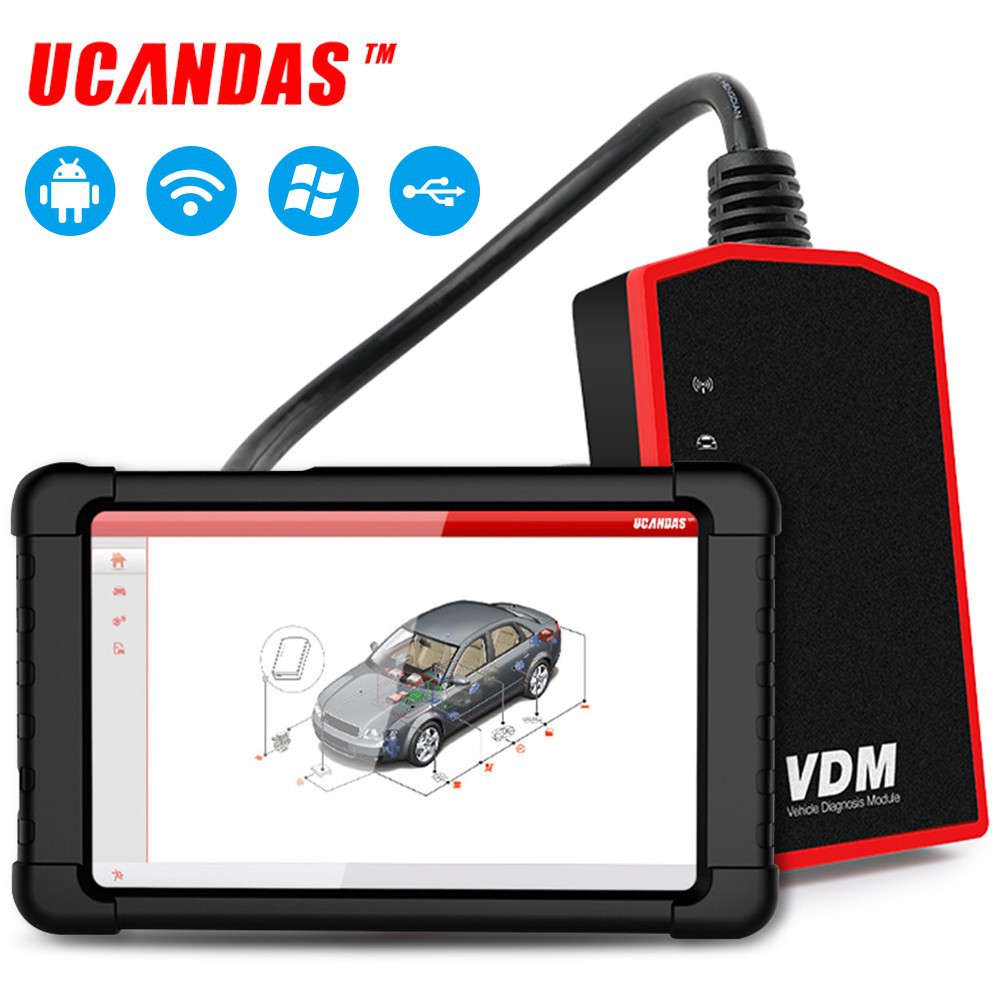 Ucandas VDM Auto Full System Scanner Engine Code Reader For Most Car ...