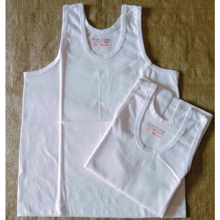 Blue Corner White Sando for Kids | Shopee Philippines